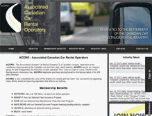 Tablet Screenshot of accro.org